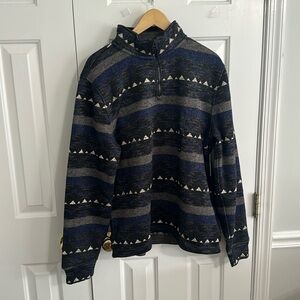 men’s quarter zip - lucky brand